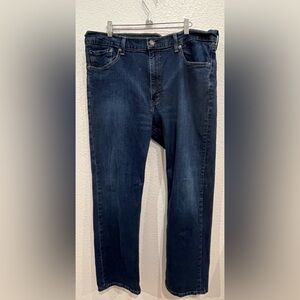 Women’s Levi Strauss & Co. 505 Dark Blue Jeans.